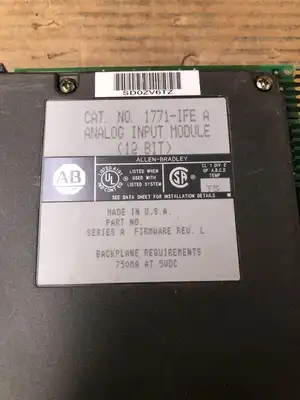 USED ALLEN BRADLEY 1771-IFE
