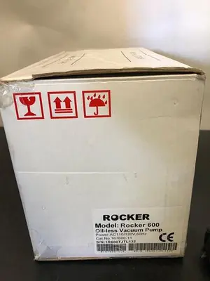 ROCKER 600 OIL-LESS VACUUM PUMP