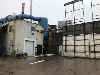 600 HP Hurst Biomass Boiler 150 PSI