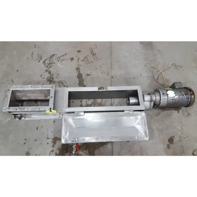 Stainless Steel Housing And Drive For 3" Helical Shaftless Screw