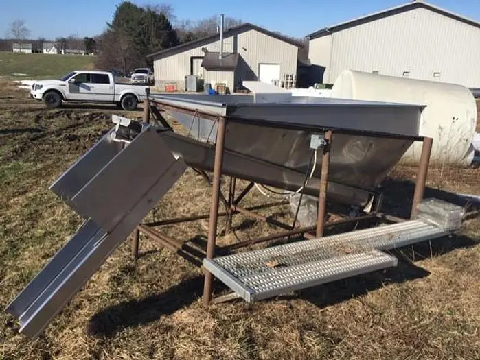 Used AMERIFAB AMERIFAB CUSTOM DUMP/FEED #ALX-9500 Hoppers New York US | America's Steam Kettle Headquarters #393360