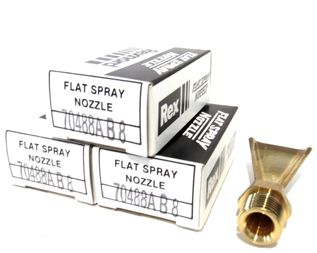 LOT OF 3 NEW REXNORD 70488A-B-8 SPRAY NOZZLE 70488AB8