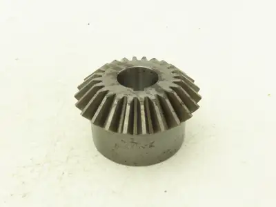 Boston Gear HLK105YA Miter Gear 24T 8-Pitch 20° 1" Plain Bore 1/4" Keyway
