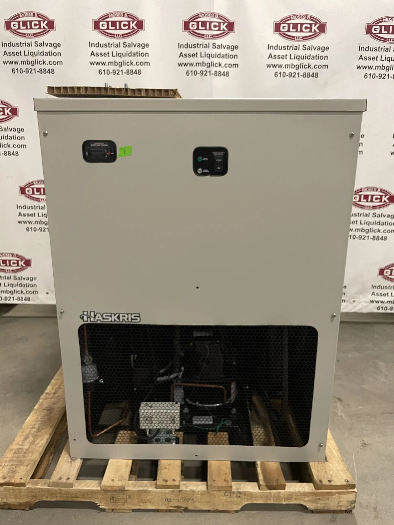 Haskris R175-K-V4 Indoor Water-Cooled Chiller 208-230V 1PH 150/450psi