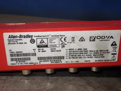 Used ALLEN BRADLEY 1732ESIB8X0BV4 Input / Output Modules | HGR 24 #733390
