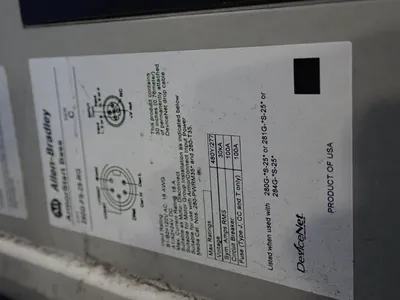 USED ALLENBRADLEY 284GFVD7P6D25RRGCBGDBIEMI