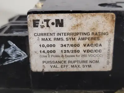 USED EATON QBH2050