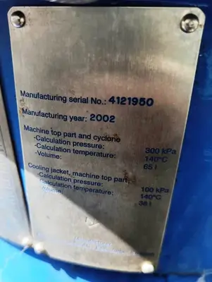 Alfa-Laval BTPX 205 SGD-34 CDP-50 clarifier centrifuge skid, 316L SS.