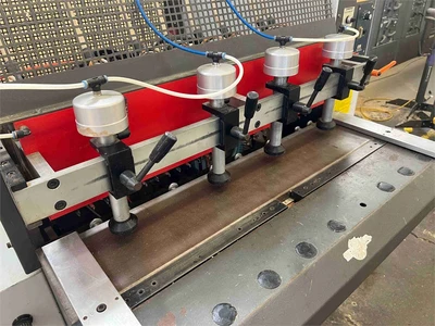 Used 2003 GANNOMAT 410 S Throughfeed boring and boring/dowel-inserting machines California US | MachineryMax #1384839