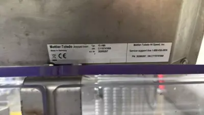 USED 2021 METTLER TOLEDO CM 6000
