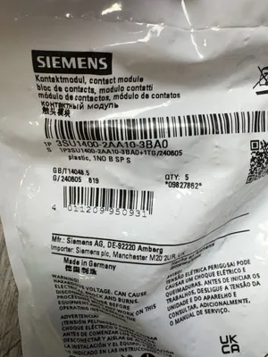 Siemens 3SU1400-2AA10-3BA0 Electrical/PLC/Automation | ESS Industrial Equipment Sales (4)