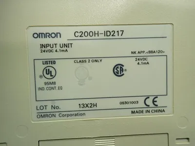 USED OMRON C200HID217