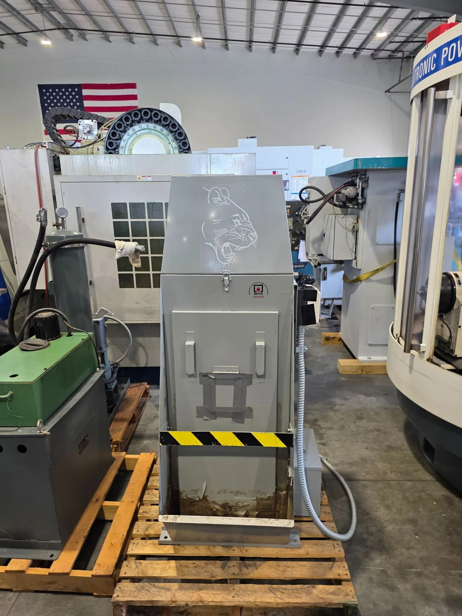 CAT Model C-3 3 Phase Wet Type Dust Collector #8425
