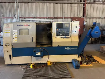 2006 DOOSAN DAEWOO PUMA 240M CNC Lathes | Amiron Machinery (1)