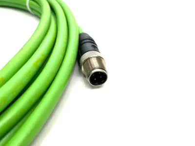 USED LUMBERG AUTOMATION PROFINET DOUBLE ENDED CONNECTION CABLE