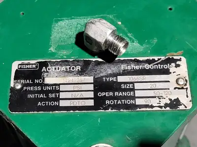 USED FISHER CONTROLS 1066SR
