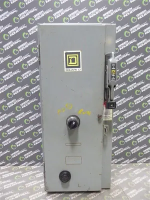 Square D 8538SCG14V81F4T Fusible Combination Starter NEMA 1 30 A 575V Used