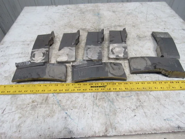 Castaloy C-733968 ASSY Shot Blaster Machine Rotor Set Lot of 8
