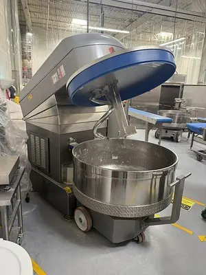 USED 2023 LOGIUDICE/WELL BAKE LOGIUDICE ESI 300 D BOWL MIXER /LOGIUDICE SPR-3002600 BOWL DUMP/PRE SHEETER MODEL ADS900