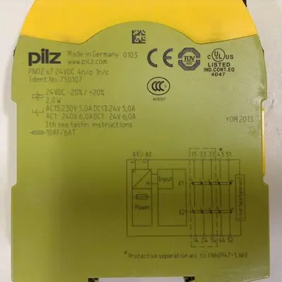USED PILZ PNOZS724VDC4N/O1N/C