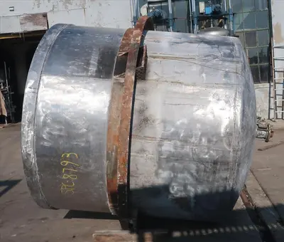 SPC8793  Tank 1350 gallon vertical tank, Stainless Steel, dish