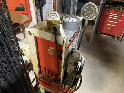 POWER TEAM H-FRAME HYDRAULIC SHOP PRESS MA