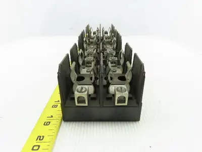 Buss J60060-2COR 600V 60A 2P Class J Fuse Holder Lot of 3