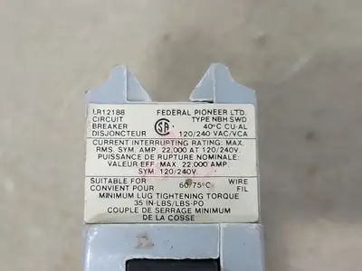 USED FEDERAL PIONEER NB115
