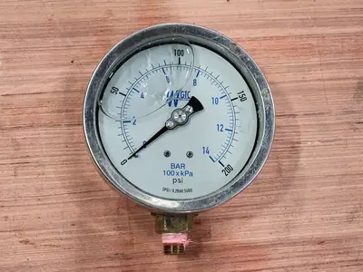 GTC Pressure Gauge 200 psi