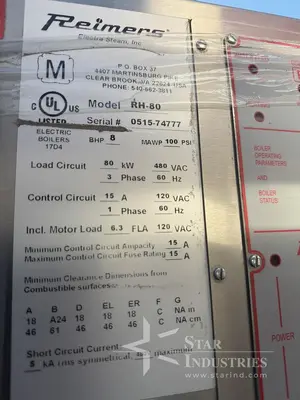 Used AXON RH-80 Shrink Tunnels California US | Star Industries #1254595
