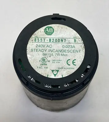 Used ALLEN-BRADLEY 855T-B20DN7 Industrial Controls Ohio US | Surplus Asset Holdings #1246961