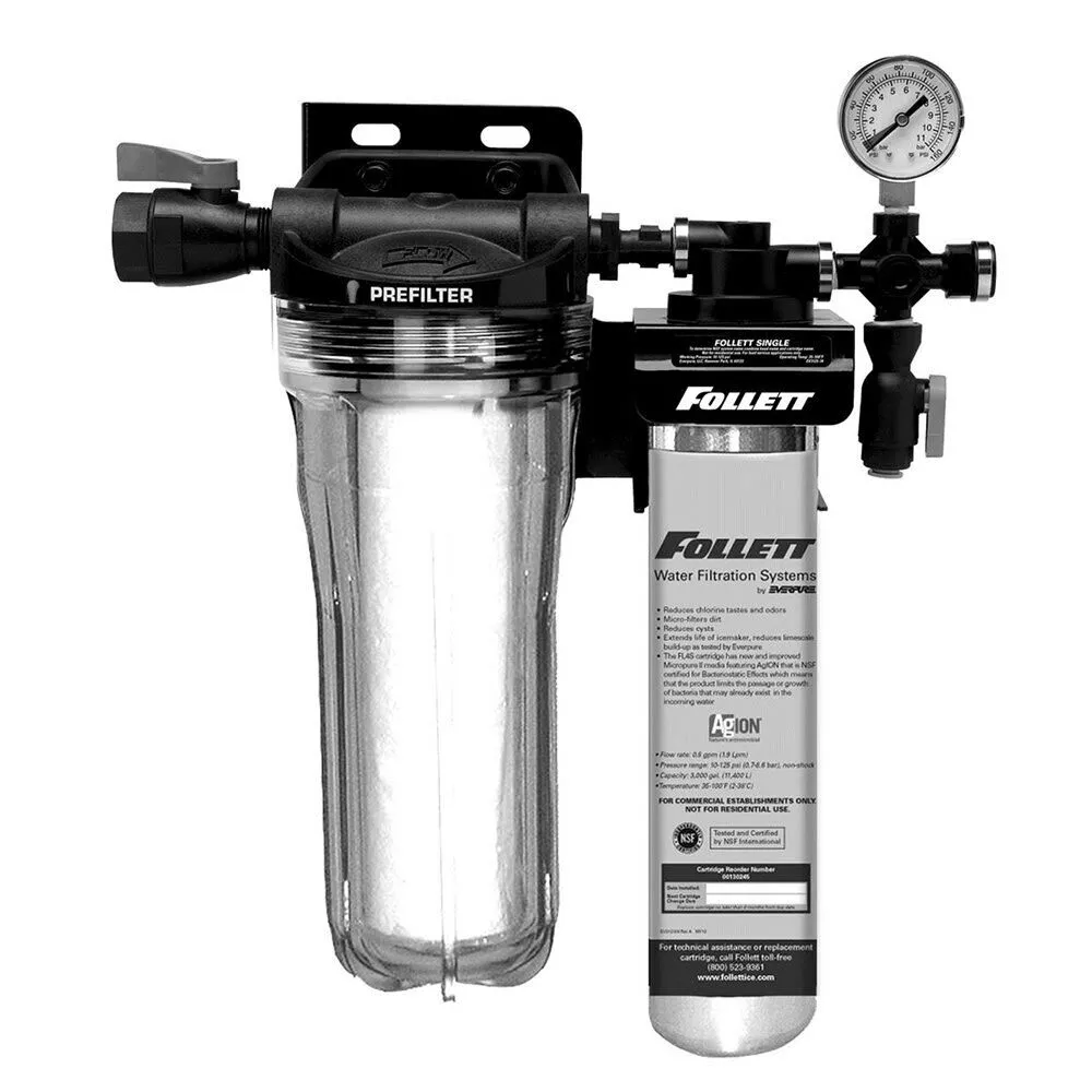 Follett 00130229 Single Combination Water Filter Cartridge Assembly, Tank