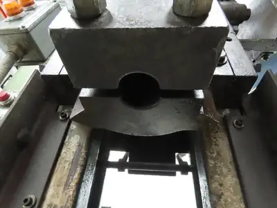 L & J No 2 Mechanical Punch Press OBI 18 Ton 2" Stroke 6.5 Throat 2Hp 3Ph