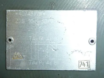 USED REXROTH Z2S10130V