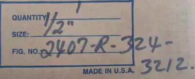 NEW ITT 3212 AIR MOTOR VALVE 1/2" BAF1-2RN-RH