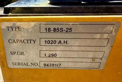Used 2017 CROWN 18-85-25 Batteries Texas US | TB Forklifts #1357476