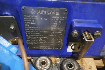 Alfa-Laval MMPX 404 SGP-11 oil purifier, 316SS.