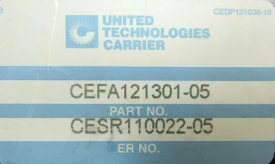 NEW UNITED TECHNOLOGIES CEFA121301-05 MODULE CEAS420874-02 CEFA12130105
