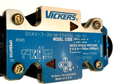 NEW EATON VICKERS DG4V-3-2N-M-FPA5WL-B6-60 SOLENOID VALVE 02-110902
