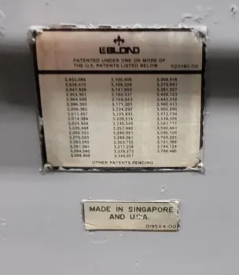 LEBLOND MAKINO Regal 19 Lathes, Engine | Machinery Central (22)