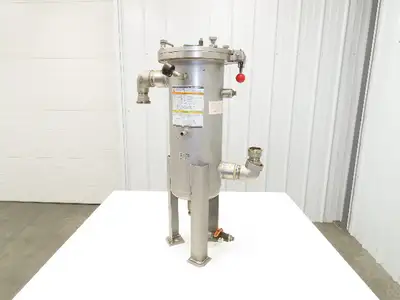 SMC FGFS1A-20-E010X190 Hydraulic Bag Filter Stainless Basket Strainer 190x440L