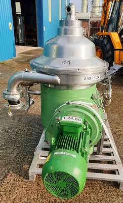 Westfalia RSA 60-01-576 ATEX vegetable oil separator, 316SS.