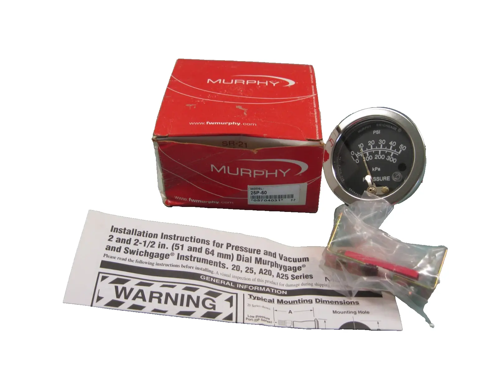 NEW Murphy 25P-50