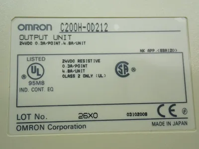 USED OMRON C200HOD212