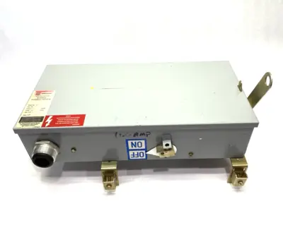 USED WESTINGHOUSE, CUTLER-HAMMER FUSIBLE BUSWAY SWITCH 3-WIRE 3-PHASE