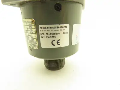 Dynapar HA62520000240 Flange Mounted Rotary Encoder Amphenol 9729 Connector