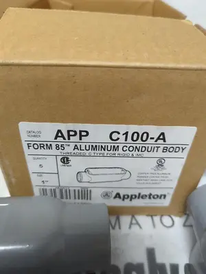 New | in-Stock APPLETON ELECTRIC C100-A Miscellaneous Equipment (Electrical & Power) | Surplus Asset Holdings #1202576