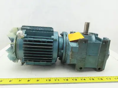 SEW-EURODRIVE S37DT71K2 Gear Motor 1/3HP 6.80:1 Ratio 230YY/460Y 3Ph