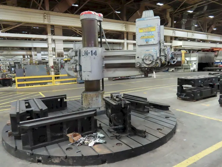 Used GIDDINGS & LEWIS BICKFORD 956 Radial Drills Ohio US | Yoder Brothers machinery 36 #163804