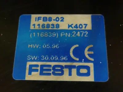 USED FESTO IFB8-02